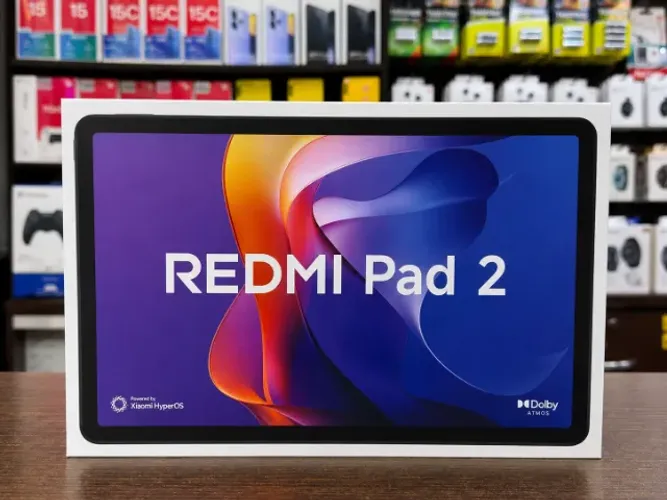 REDMI PAD 2 256GB 8RAM APARELHO NOVO, LACRADO!