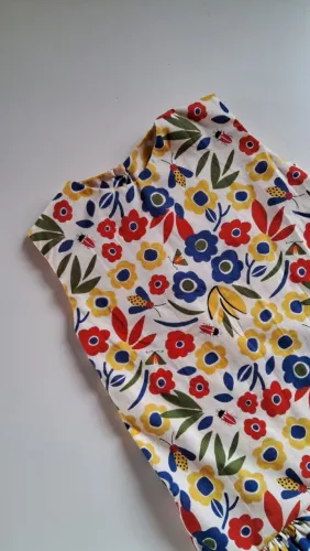 Vestido infantil. 100% algodão.