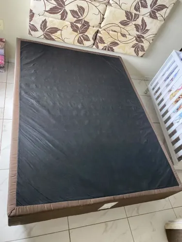 Colchão casal e base tamanho padrão 
