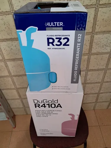 GÁS R 410 E GÁS R 32 .