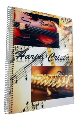 Harpa Cristã Dó Maior Clave de Sol, Violino, Flauta