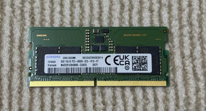 Memória RAM 8GB DDR5 SODIMM (Notebook)