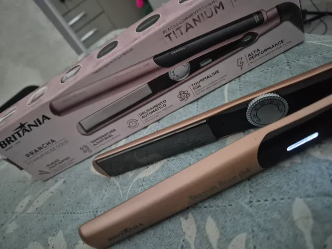 Prancha de cabelo Britânia 