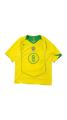 Camisa Do Brasil Retrô 2002/ Número 8 KAKÁ