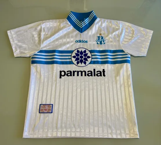rara camisa olympique marseille adidas 1996