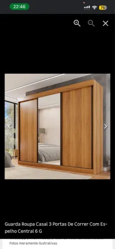 Quadra Roupas 3 portas