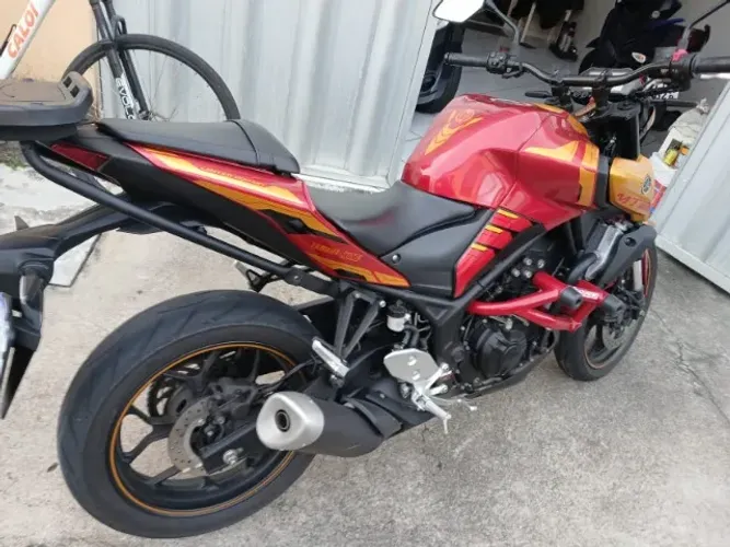 Yamaha Mt3 cor Homem de Ferro