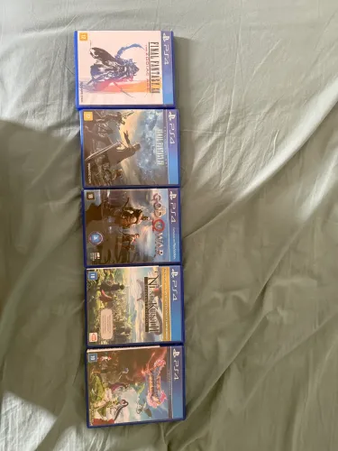 Kit 5 jogos originais PlayStation 4