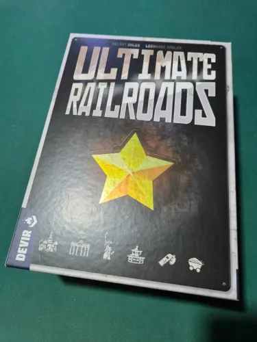 Jogo de tabuleiro Ultimate Railroads