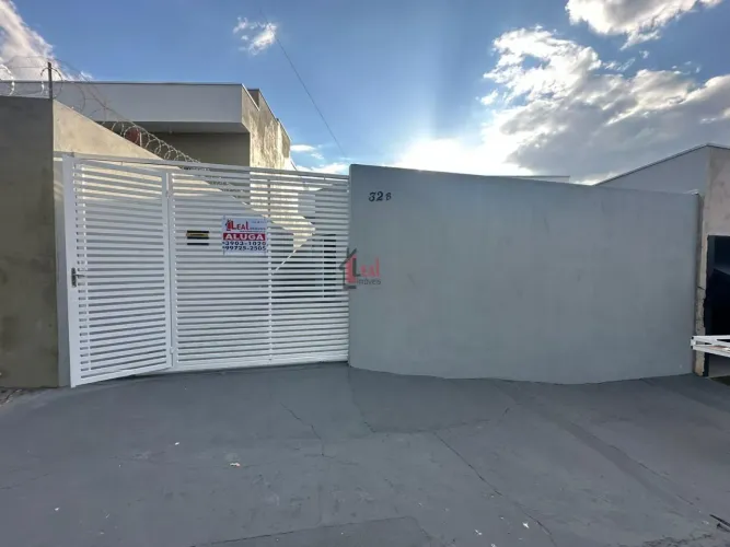 Casa para Locação em Presidente Prudente, ROTTA DO SOL, 2 dormitórios, 1 banheiro, 1 vaga