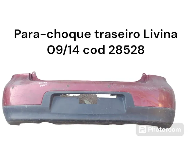 Parachoque traseiro Livina 