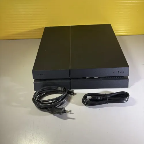 PlayStation 4 PS4 Fat 500GB - Com Cabos Originais (Muito Conservado)