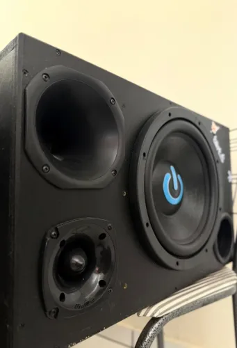 Caixa Trio Completa 12" Subwoofer On Audio + Driver + Tweeter