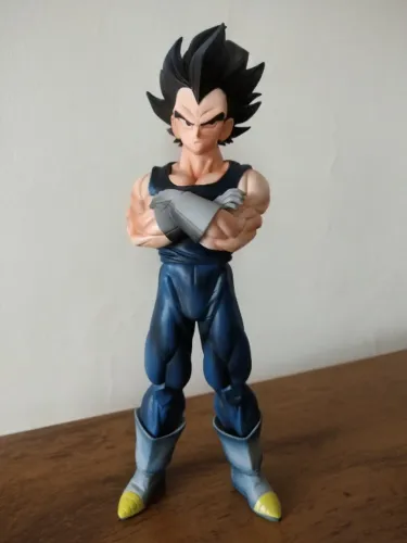 Action Figure Vegeta Dragon Ball Z DBZ Boneco Estátua 27CM Auréola Anjo Morto 2 Heads
