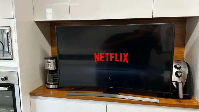 Smart TV LED Samsung 40 Pol - TELA CURVA - Completa! Aplicativos