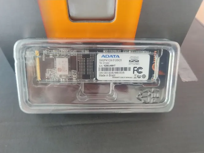 SSD ADATA NVMe M.2 512GB PCIe 4.0 x4 ? ALTA VELOCIDADE
