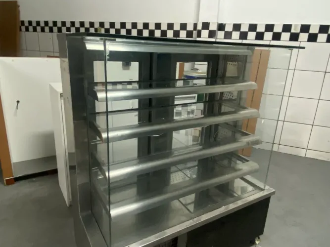 Vitrine Geladeira expositora inox 