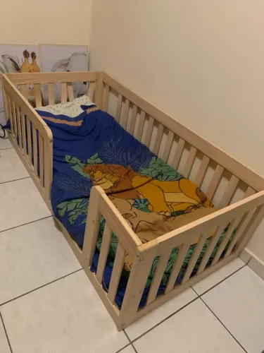 Cama montessoriana infantil berço