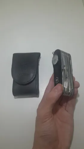 Canivete Suíço Victorinox SwissChamp SuperTimer Preto Super Raro - Coleção<br>