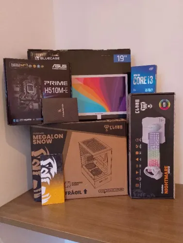 Computador Completo - Kit CLANM NIGHTMARE SNOW - DDR4 - ASUS