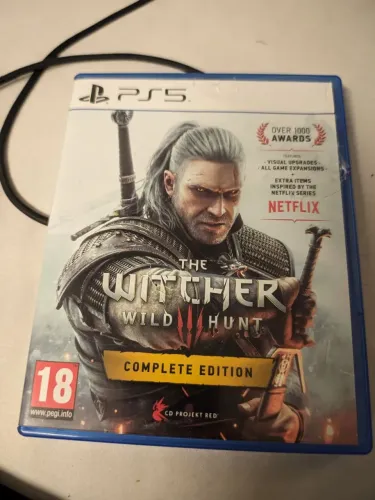Jogo ps5 the witcher 