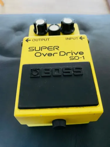 Pedal Boss SD-1 Overdrive Original Funcionando Perfeito