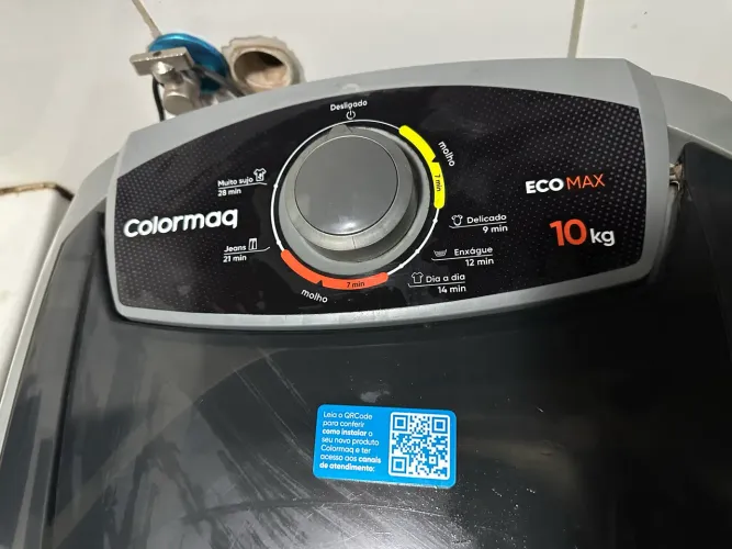 Tanquinho lava roupas Colormaq 10kg