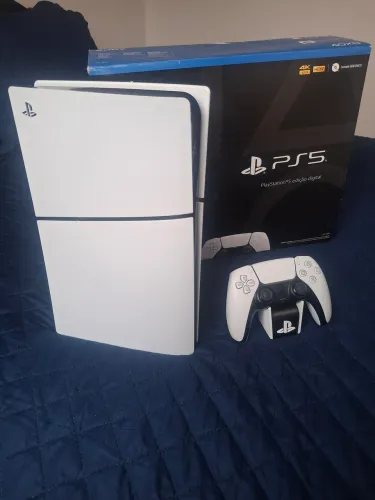 Ps5 slim digital com 1 controle