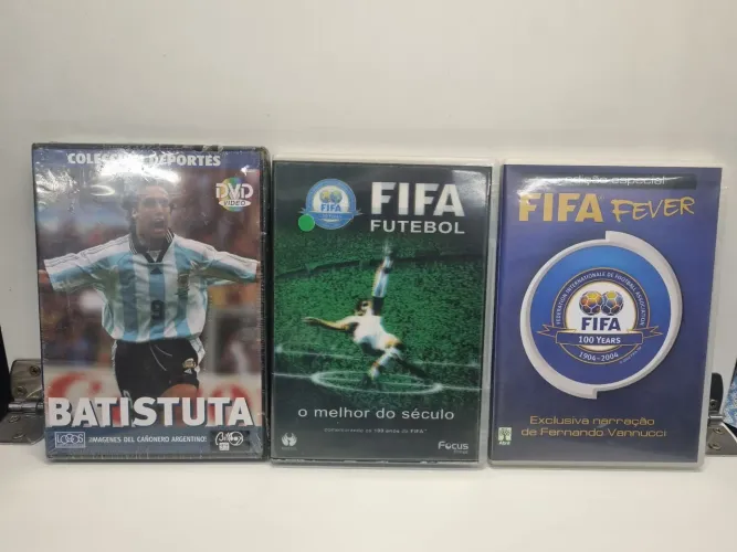 2 Dvd's FIFA e do batistuta