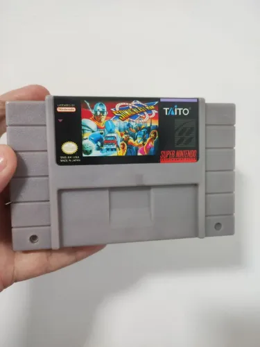 Jogo Sonic Blast Man - Super Nintendo 