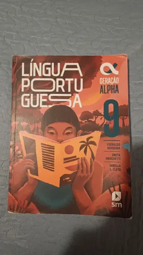 Livro Português Geração Alpha 9ano usado ACEITO NEGOCIAÇÕES