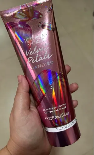 Creme Victorias Secret velvet petals candied