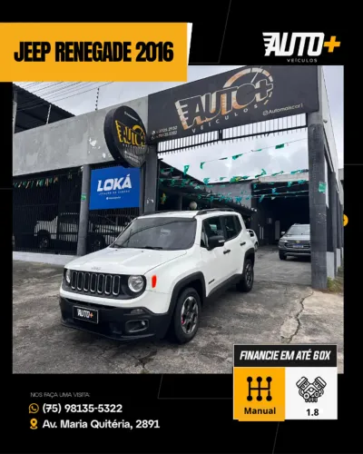 Jeep Renegade 1.8 4X2 Flex 16V Mec. 2016