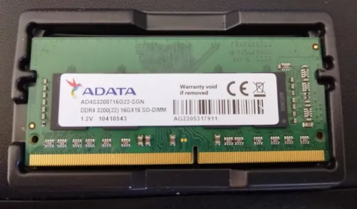 memoria ram ddr4 notebook 16gb 3200mhz