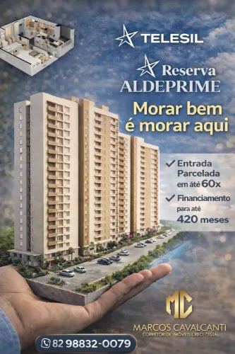 # 2/4 com suíte no Aldebaran