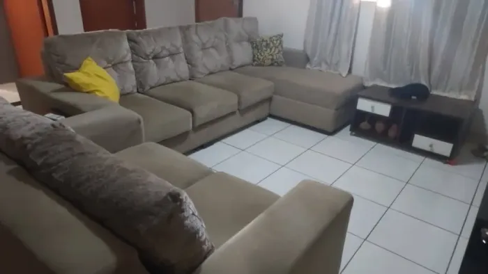 Conjunto Sofá Retrátil com Chaise