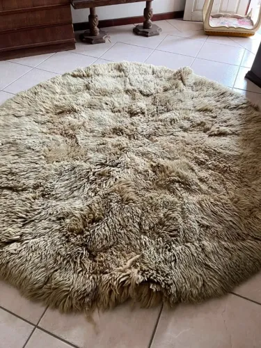 Tapete de Pele de Carneiro