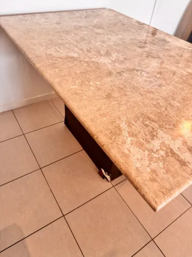 Mesa Jantar Tampo de Mármore Nobre (Barra Olímpica ) - Venda Rápida!