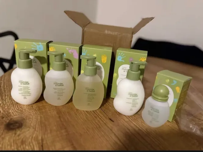 Kit natura mamae e bebe