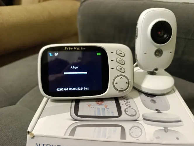 BABÁ ELETRÔNICA COM CÂMERA - VIDEO BABY MONITOR VB603