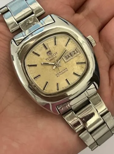RELOGIO TISSOT SEASTAR AUTOMÁTICO ANOS 70 RARO