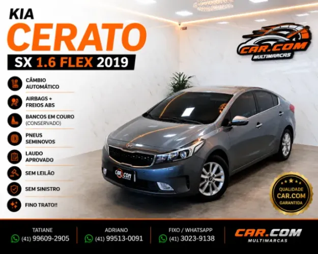 Kia Motors Cerato 1.6 16V Flex Aut. 2019