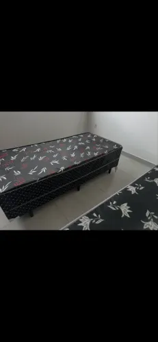 Cama box integrada solteiro 