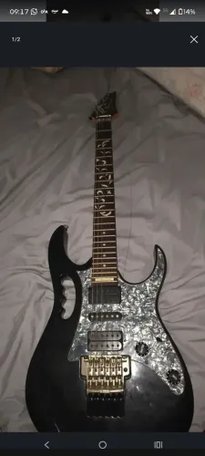 Guitarra Ibanez Jem 555 Steve Vai + Case original (excelente estado)