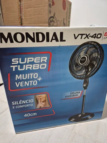 Ventilador coluna MONDIAL 40 cm na caixa 