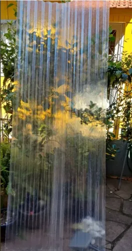 Telhas de Fibra Transparentes ou Leitosas