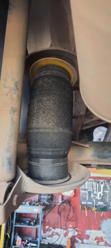Bolsas (par) suspensão a ar Tebao conica 26 cm alta