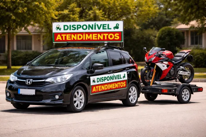 Remoção de motos e carga de bateria 