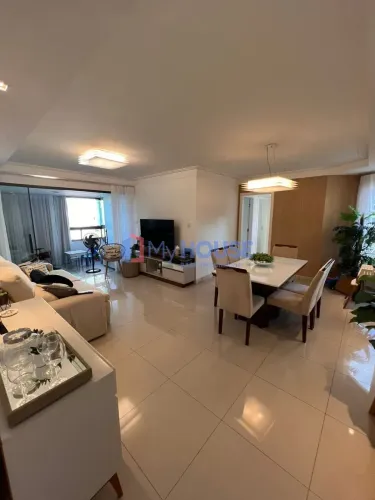 Apartamento Mobiliado no Cond. Diego Rivera de Alto Padrão com Vista para o Mar | 120 m²