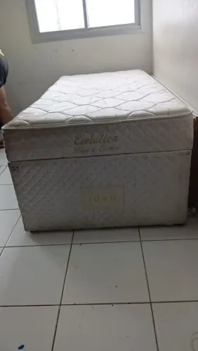 Cama Baú Solteiro + Cama Auxiliar